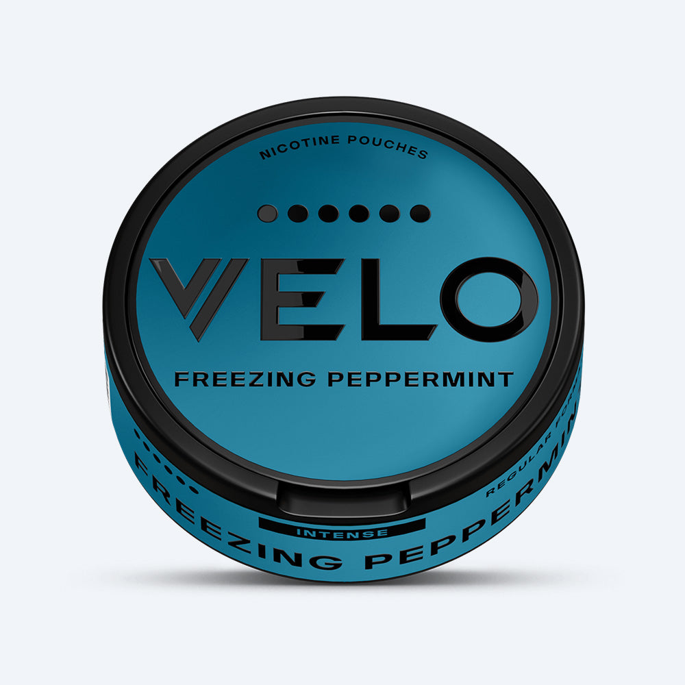 Velo freezing peppermint 17mg 6 dot Nicotine Pouches Intense velo x strong