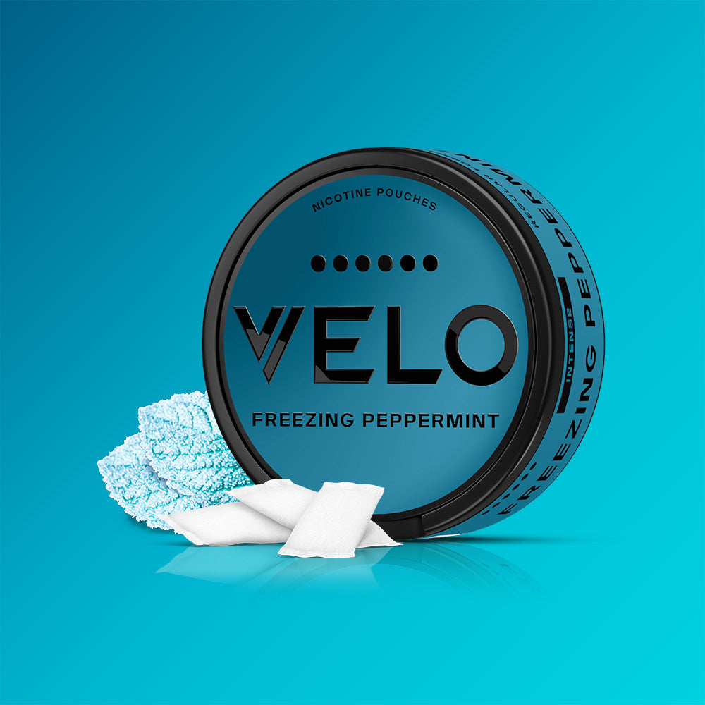 Velo freezing peppermint 17mg 6 dot Nicotine Pouches Intense velo x strong