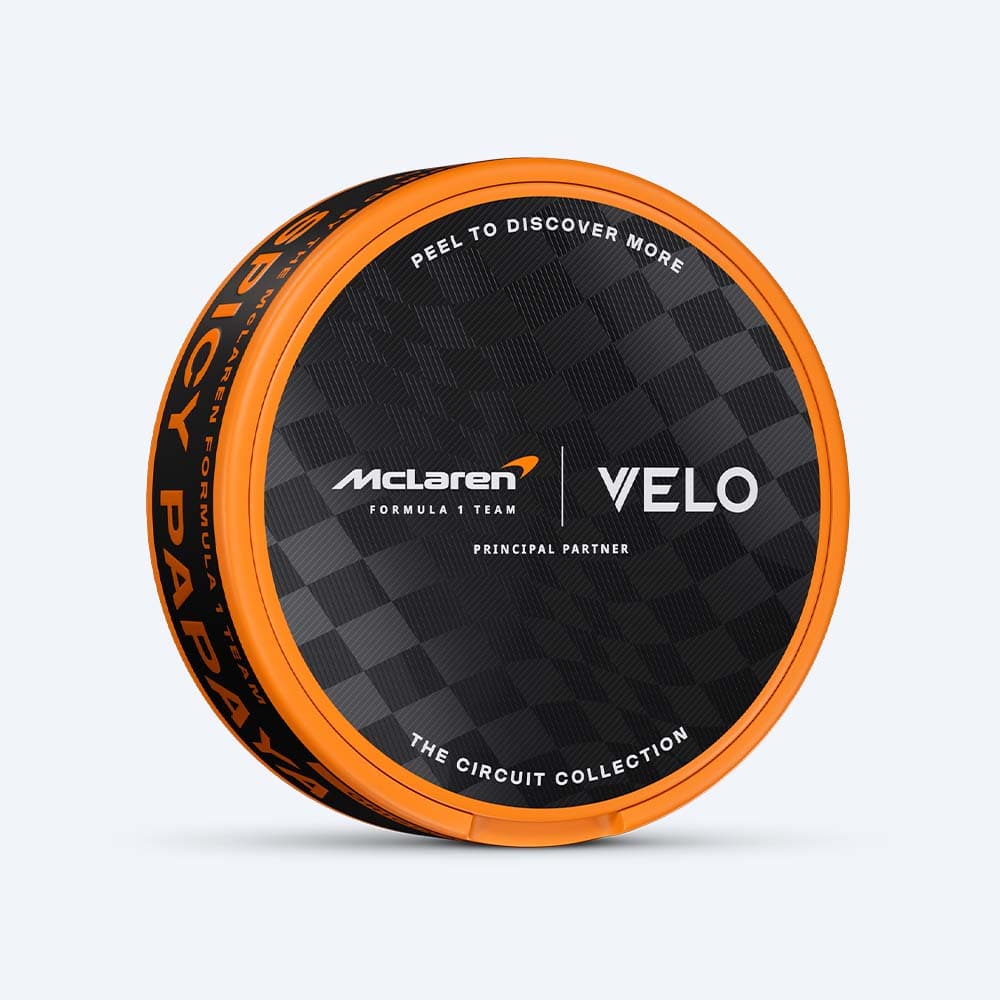 VELO Mclaren Limited Edition | Spicy Papaya Nicotine Pouches